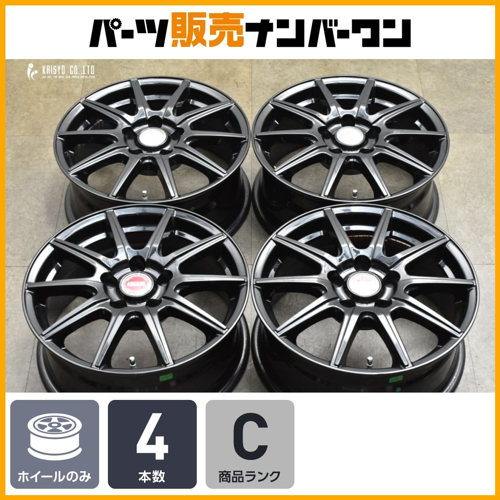 スタッドレス用等に D.O.S. 16in 6.5J 38 PCD114.3 4本セット RAV4 ハリアー アルファード デリカD 5 アウトランダー エクストレイル