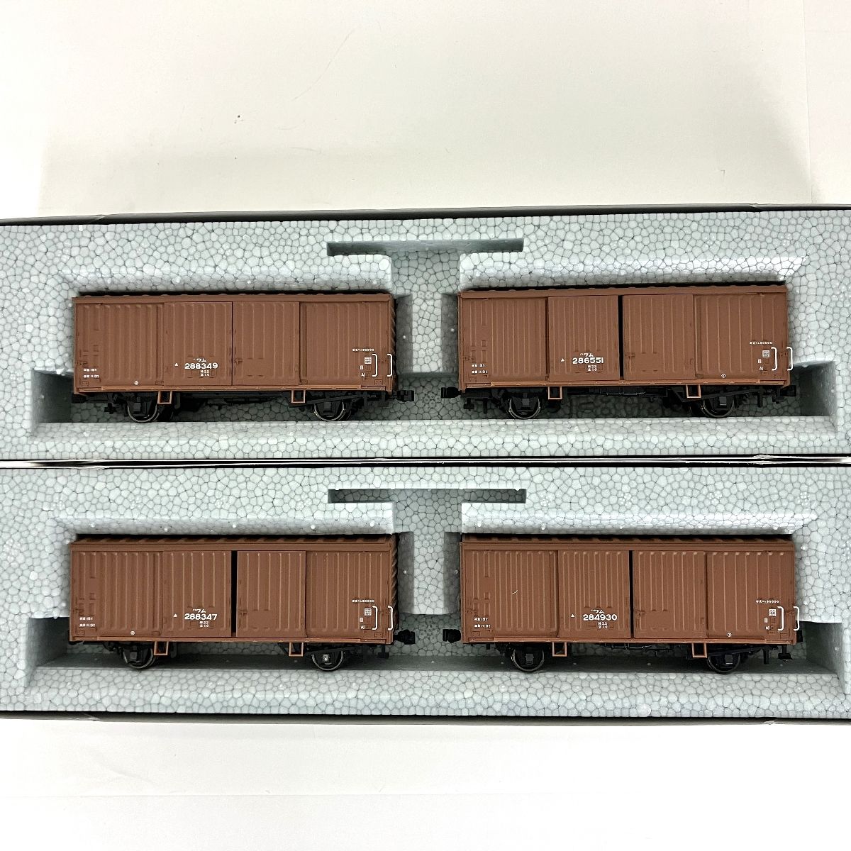 KATO 1-808 ワム80000 貨車 5点 10両セット 鉄道模型 HO 中古