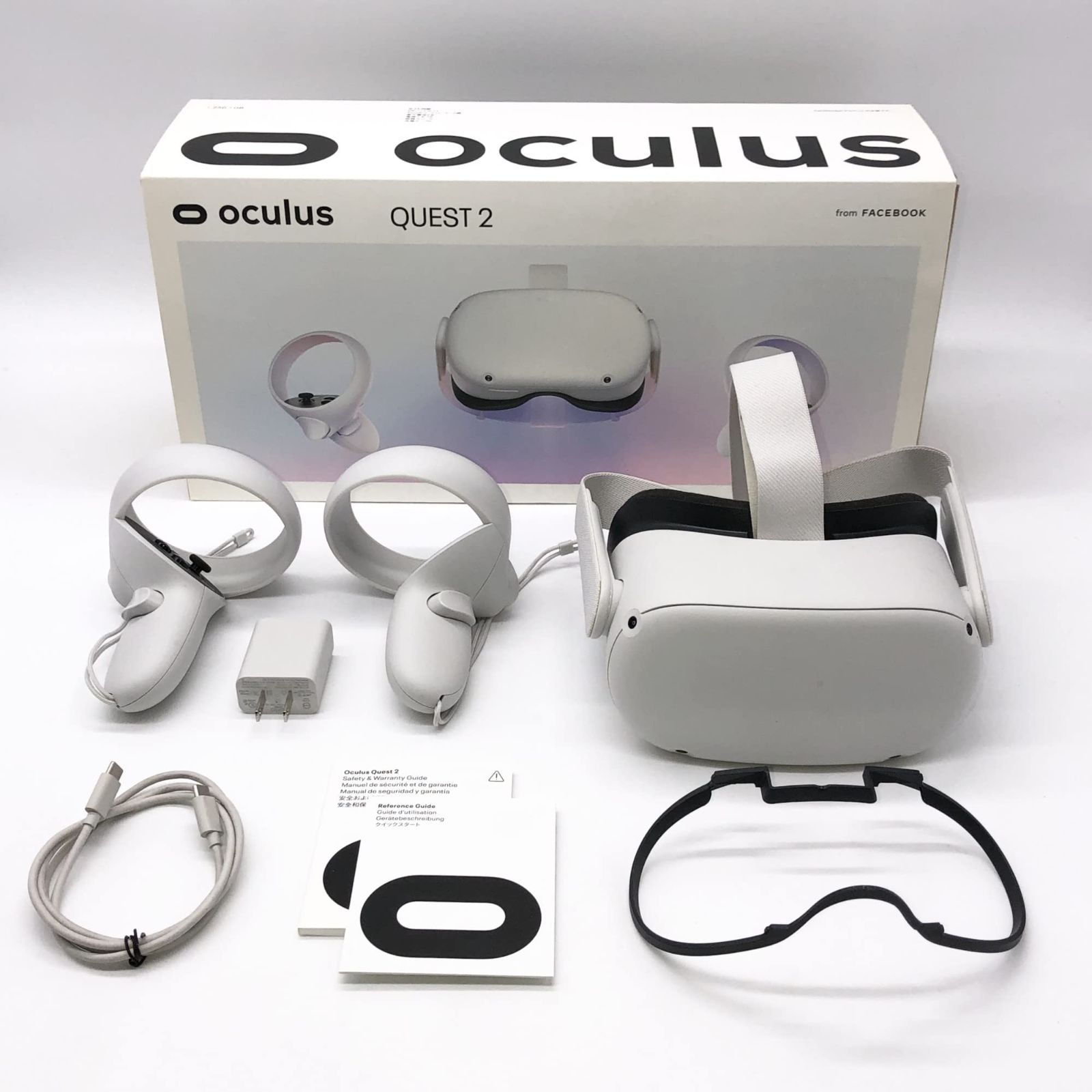 Meta Oculus quest 2【256GB】VRヘッドセット 付属品付き-