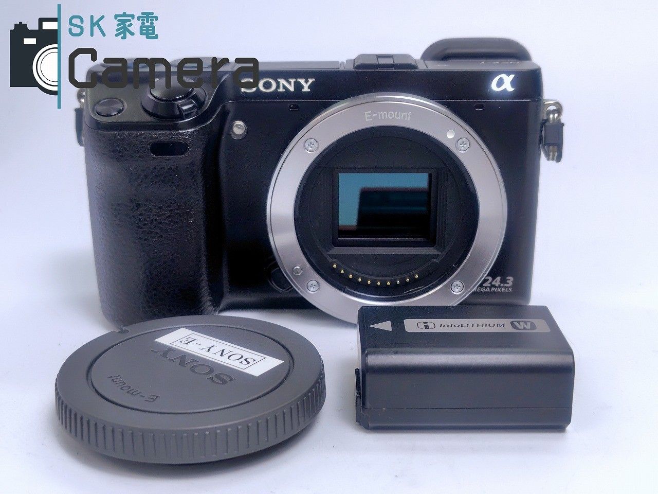SONY NEX-7 ブラック 電池付 ミラーレス一眼 ソニー