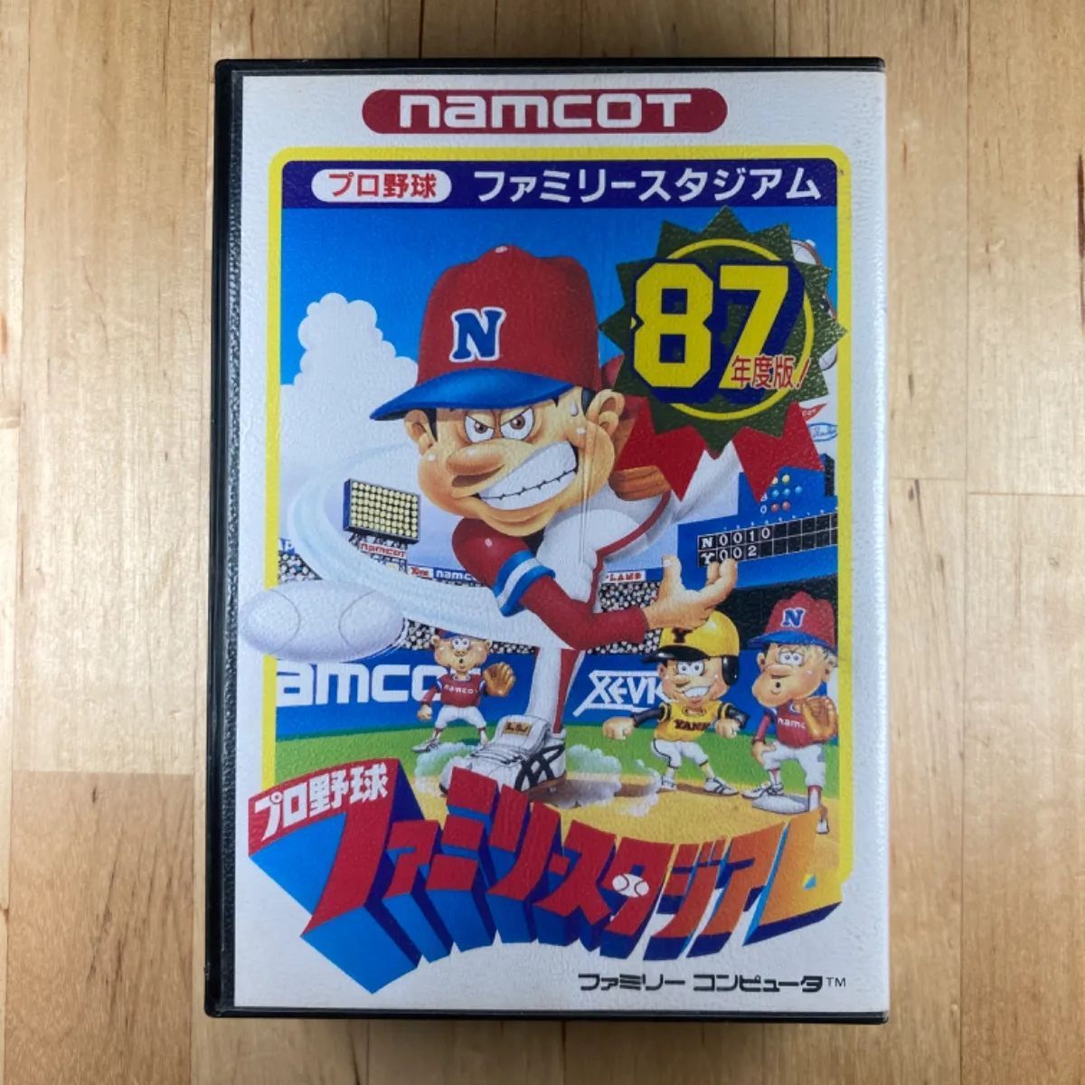 ファミスタ ファミリースタジアム ナムコ namco ファミコンソフト