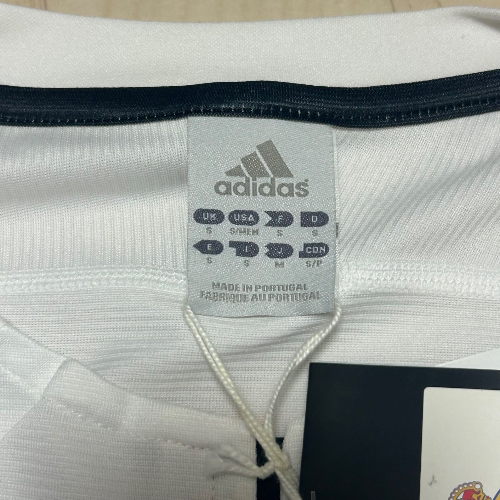 【未使用・タグ付き】adidas レアル・マドリード アディダス adidas レアルマドリード グティ 14 ユニ タグ付き S