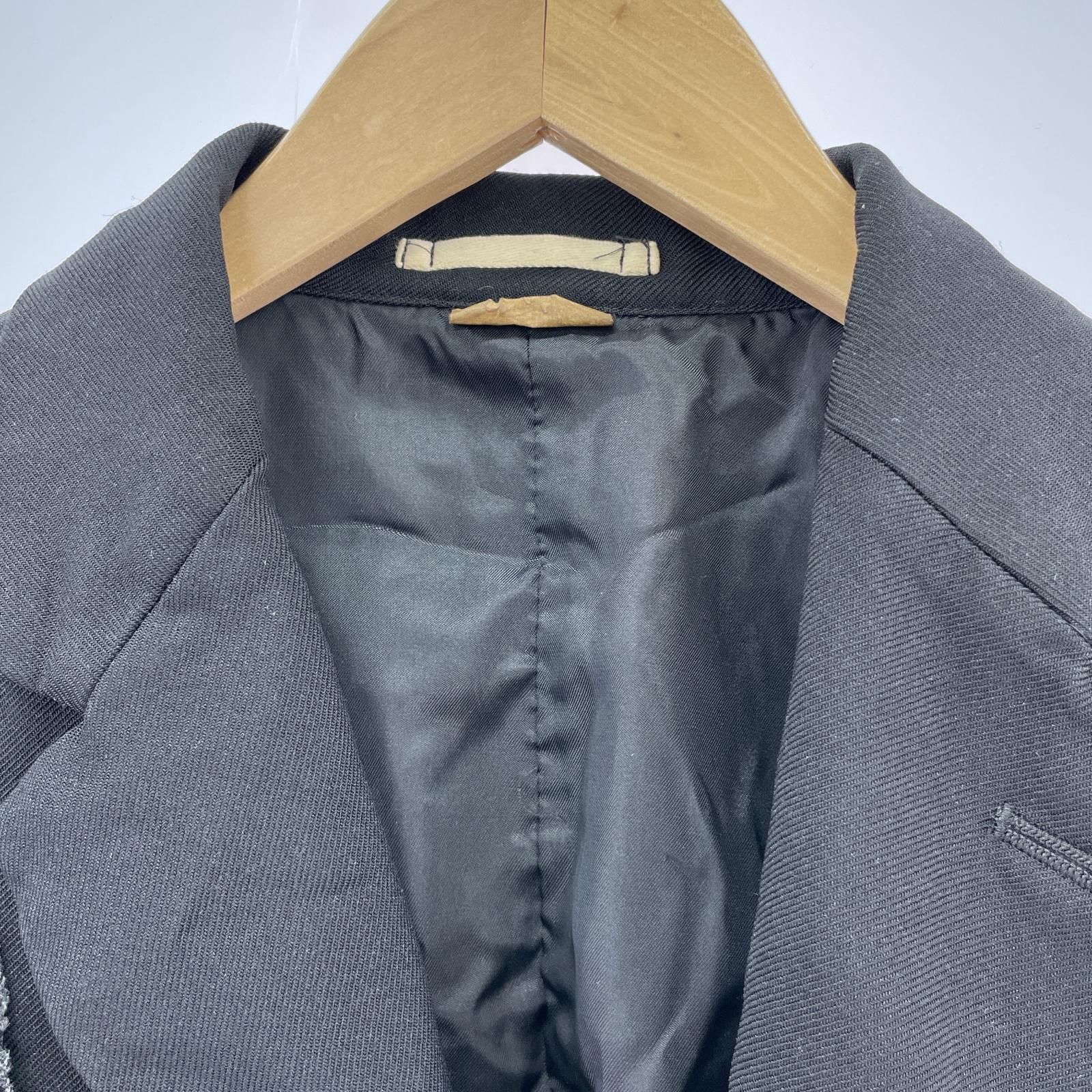 COMME des GARCONS HOMME PLUS 段違イジャケット XS ブラック