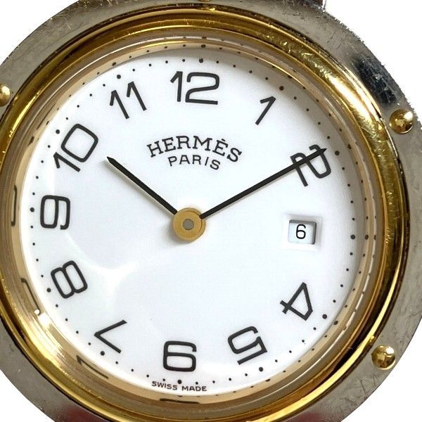 エルメス Hermes クリッパー クォーツ 時計 腕時計 レディース