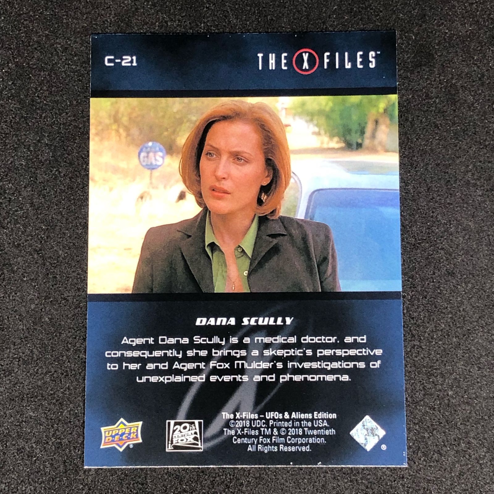 dana scully ジリアン アンダーソン USED M TV Drama The X-Files 