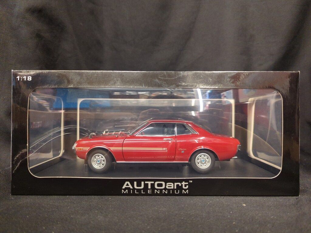 ミニカー AUTOart Toyota Celica 1600GT(TA22) AUTOart 1:18 Scale Toyota Celica 1600GT (TA22) White. ezToys