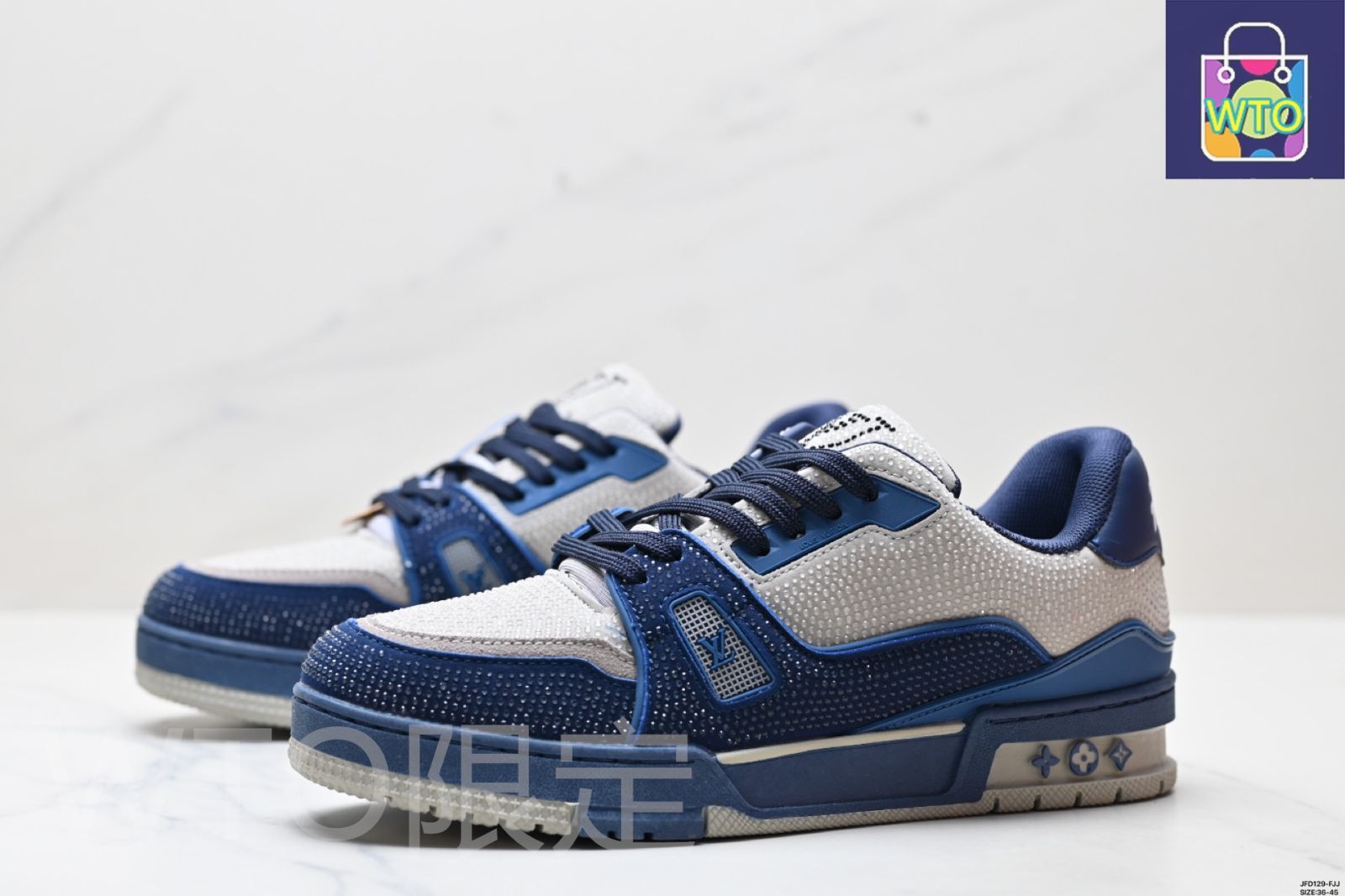 LV（ルイヴィトン）Louis Vuitton Trainer Sneaker Low レジャー