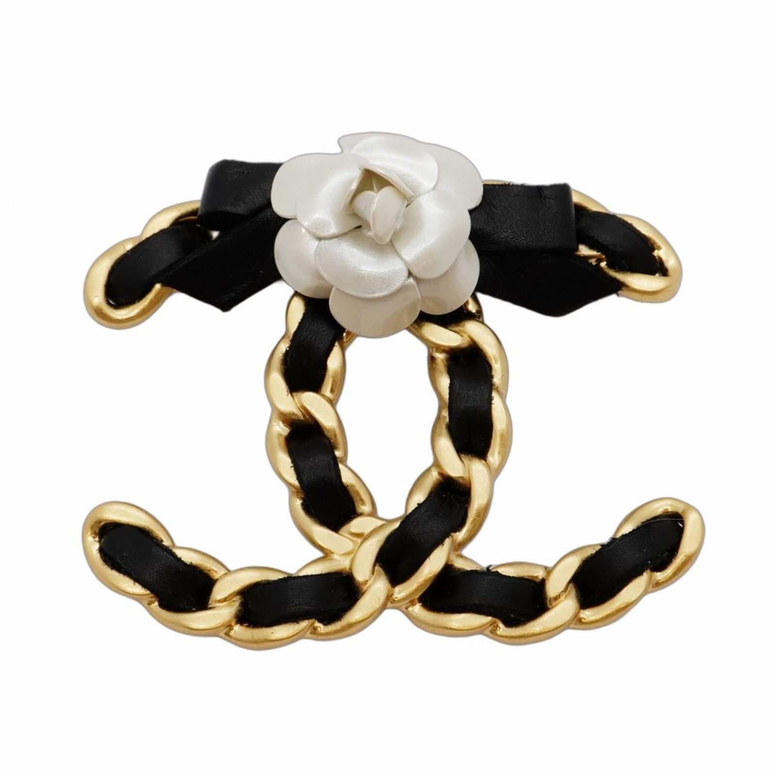 シャネル ブローチ カメリア ABF233 B19947 シャンパンゴールド カメリアモチーフで華やかに♡】CHANEL ブローチ (CHANEL