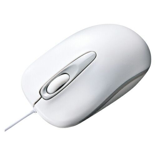 サンワサプライ 有線光学式マウス MA-R115W ホワイト 1個シンプルで使いやすい、スタンダードな３ボタンマウス。差し込むだけで使える手間なし簡単接続。開梱しやすくまとめ買いに便利な紙箱パッケージ