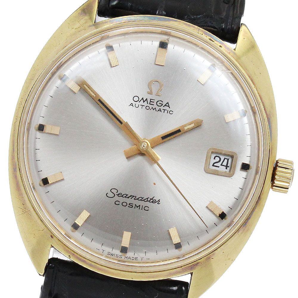 オメガ OMEGA シーマスターコスミック デイト 自動巻き メンズ_888966