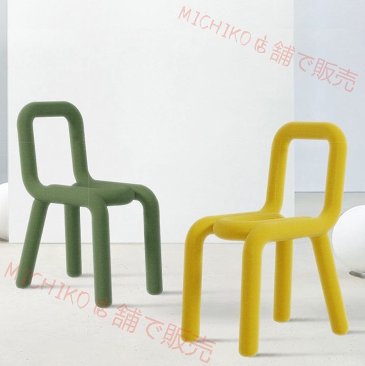 北欧の食事チェアは簡単で現代ネットの赤いデザイナーの異形の椅子のミルクティーの店が背もたれの椅子のシングルのアイデアの簡易椅子に寄りかかります