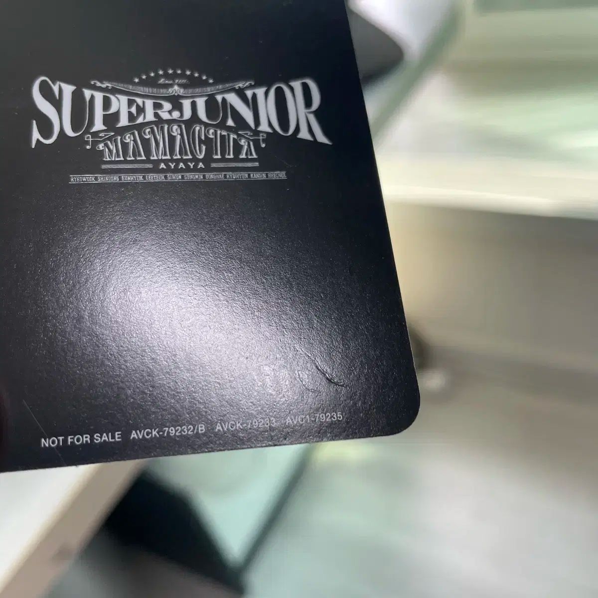 SUPER JUNIOR 20周年展示会 マーケットバッグ+特典トレカ