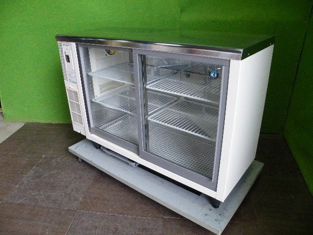 ホシザキ テーブル形冷蔵ショーケース 照明付き 製 RTS-120STD 幅1200×奥行450×高さ790mm 単相100V C-1533