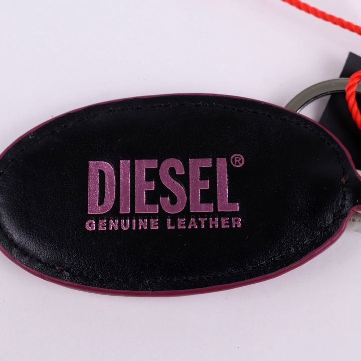 【新品未使用】DIESEL レザー キーリング 新品】kawasaki Ninja レザー 革製 キーホルダー 1個 Ninja ZX Z