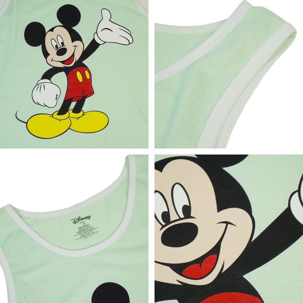 メンズ 【クリックポスト対応可】DISNEY MICKEY PRINT TANK TOP