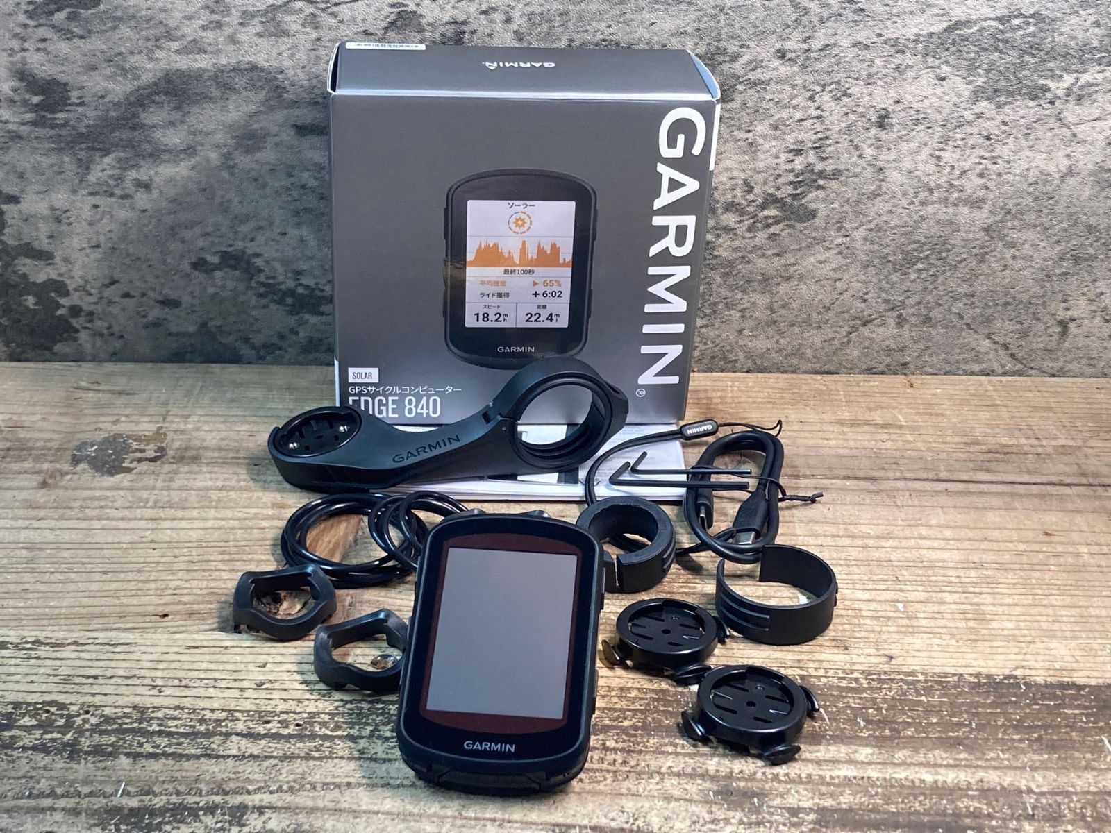 JF653 ガーミン GARMIN エッジ EDGE 840 SOLAR サイクル