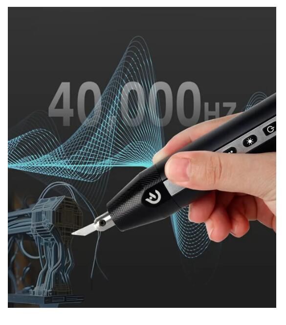 LEDライト付き 超音波振動