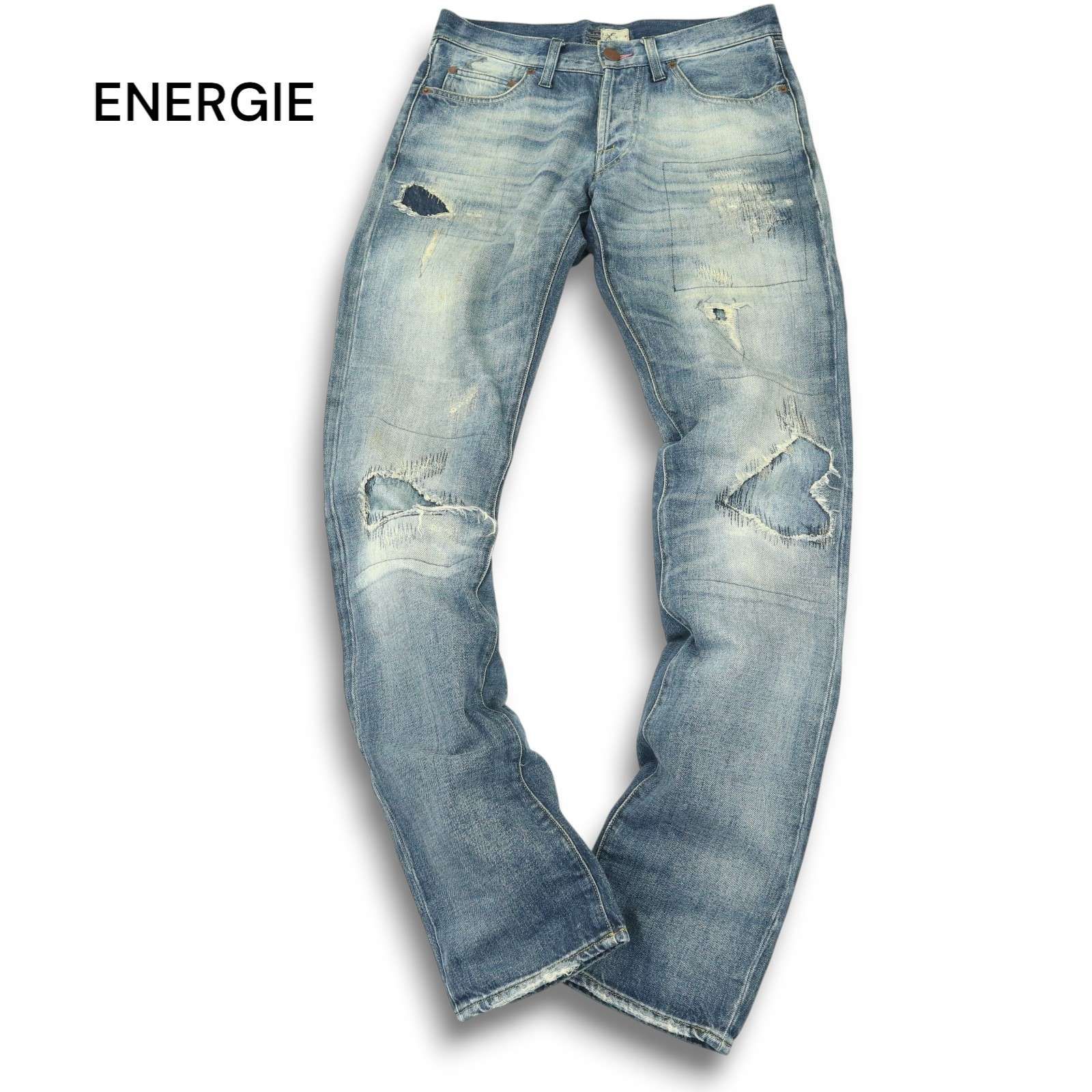 イタリア製】ENERGIE エナジー 通年☆ クラッシュ&リペア加工 イタリア製】ENERGIE エナジー 通年☆ クラッシュ&リペア加工