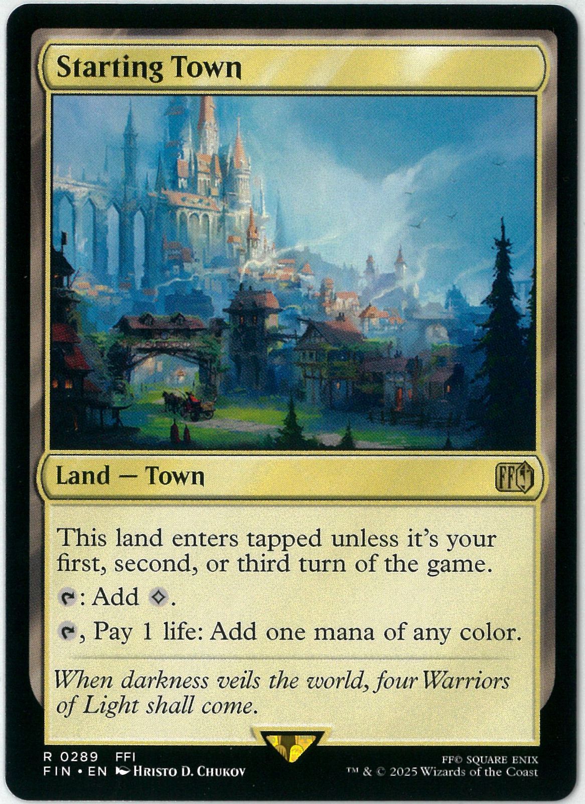 MTG/英語版/始まりの町/Starting Town/FINAL FANTASY/FIN0289