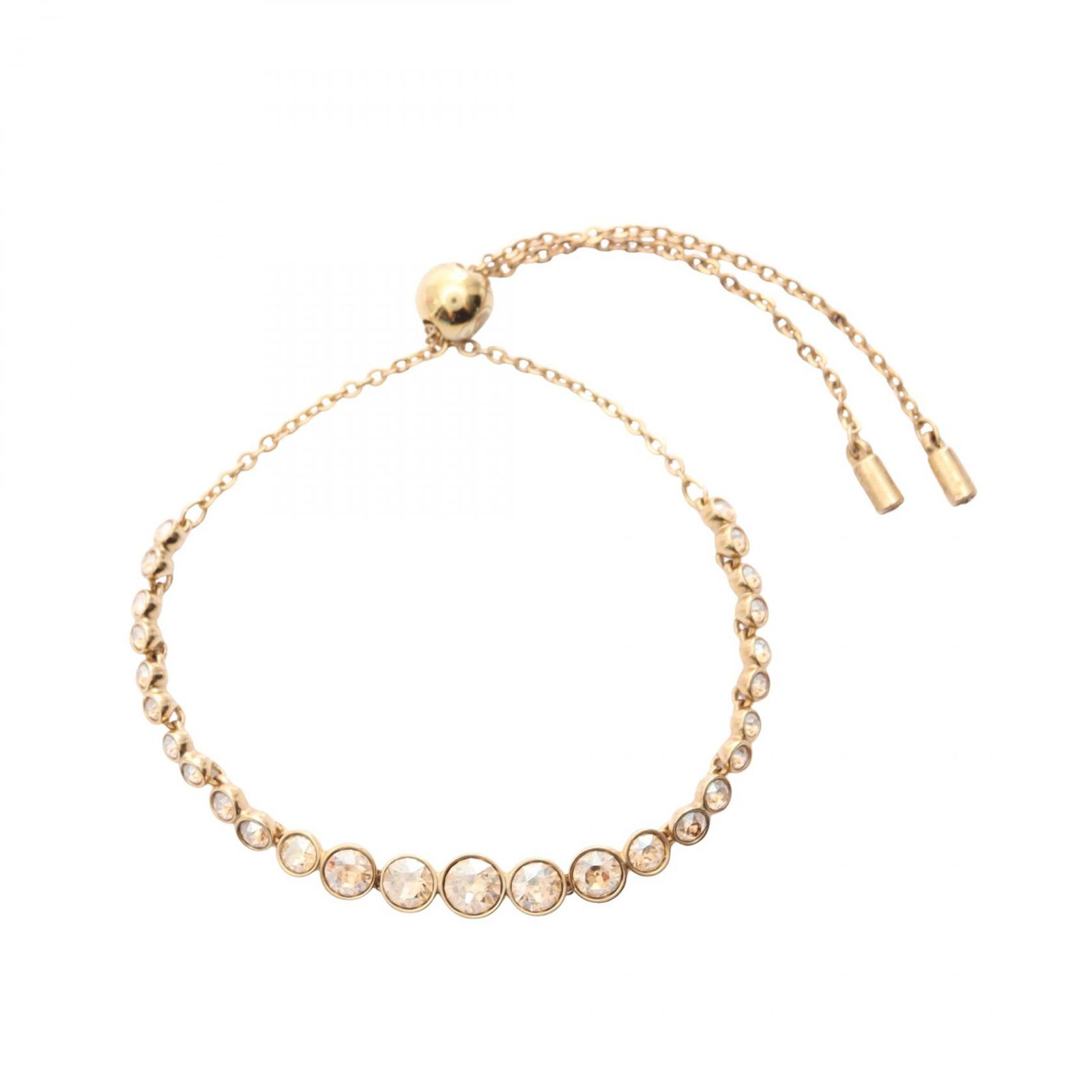 【送料無料】SWAROVSKI ブレスレット　ゴールド　レディース スワロフスキー SWAROVSKI ブレスレット Matrix Tennis ゴールド
