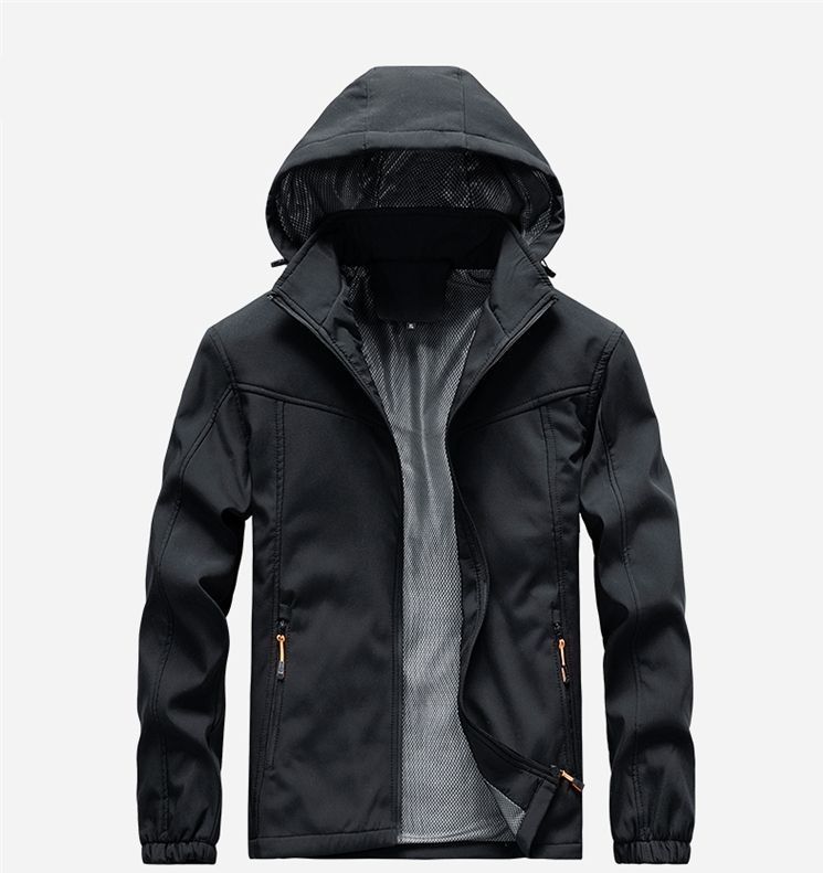 ウィンドブレーカー メンズ マウンテンパーカー 薄手 無地 ジャケット ジャンバー ジップジャケット アウター 大きいサイズ EuMP380