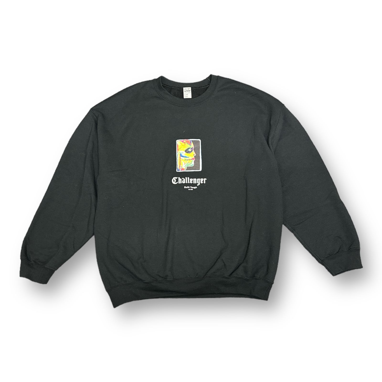 CHALLENGER 23SS FACE C/N SWEAT プリント クルーネック スウェット 