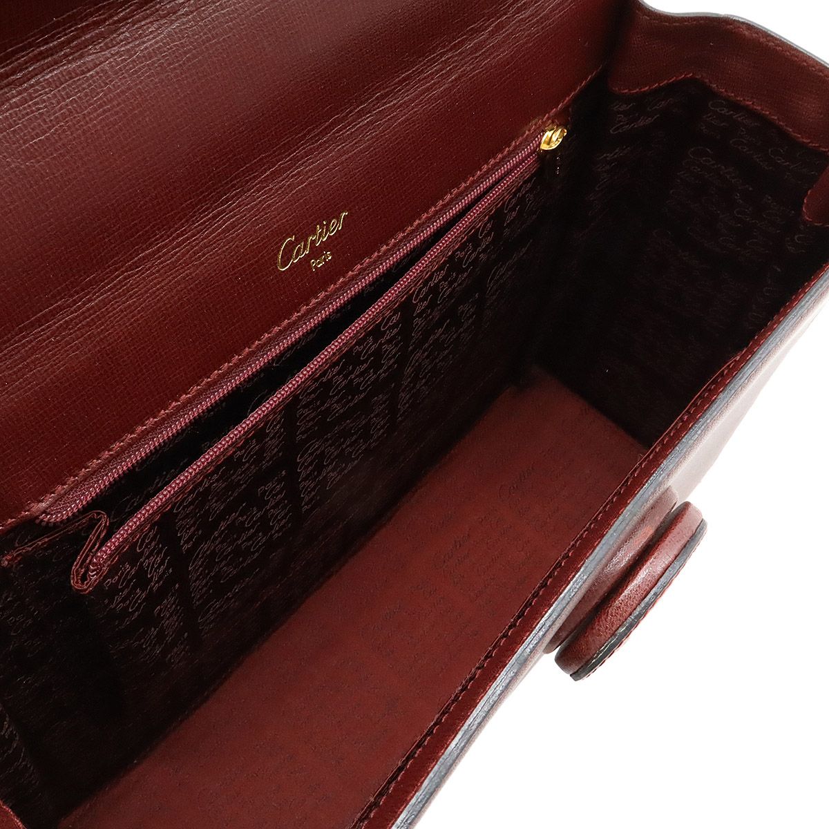 Cartier カルティエ マストライン ターンロック ハンドバッグ