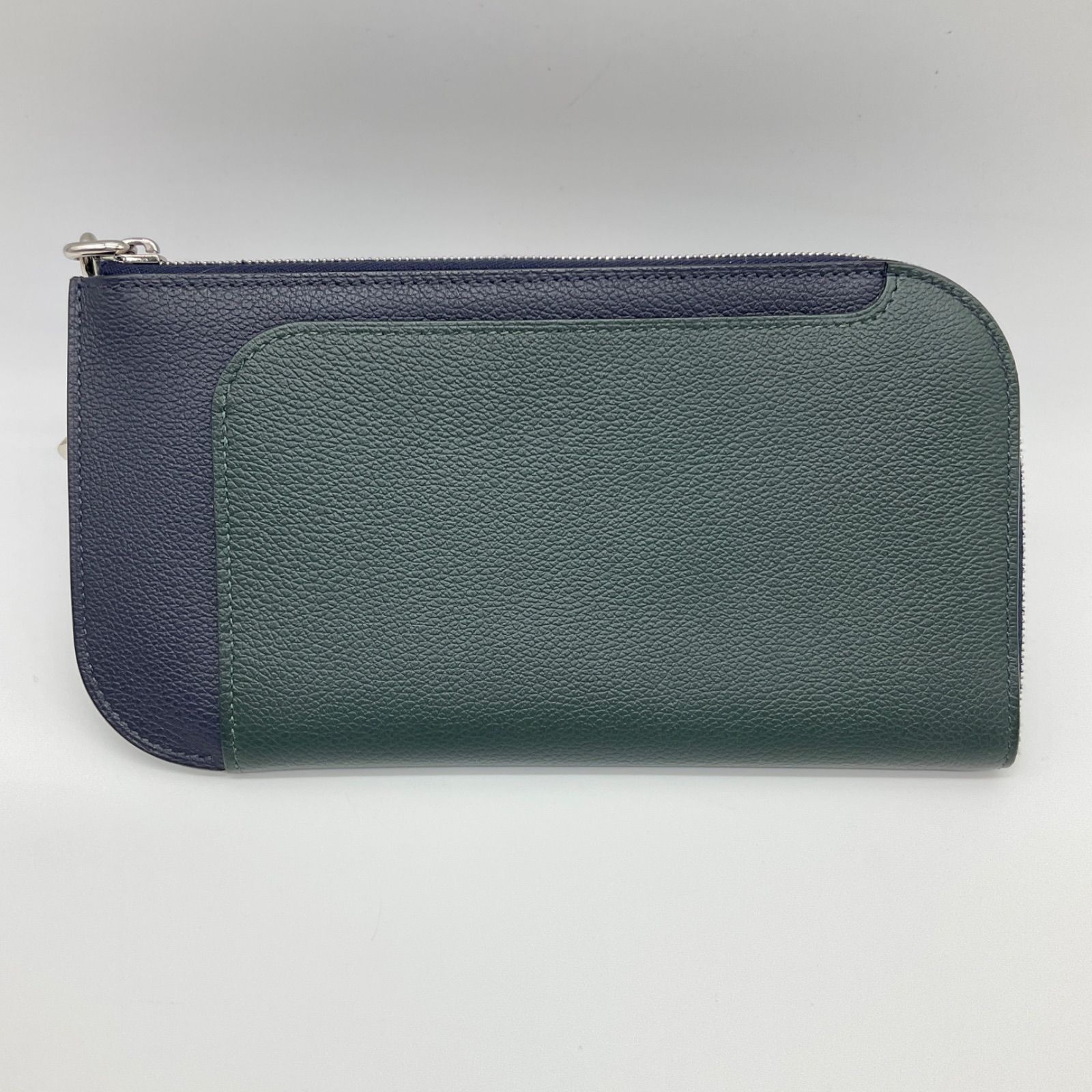 ▽HERMES エルメス ストラップ GM スマホケース L字ファスナー 長財布 