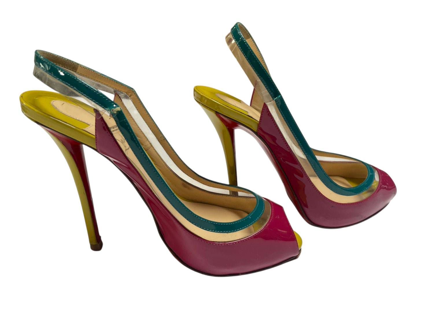 【2回　30分未満着用】クリスチャンルブタン　エナメルパンプス　36.5 三越伊勢丹 | Christian Louboutin/クリスチャン ルブタン_Women