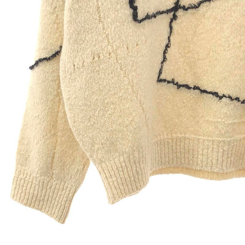 美品】 YOKE / ヨーク | 2023AW | CONTINUOUS LINE EMBROIDERY SWEATER