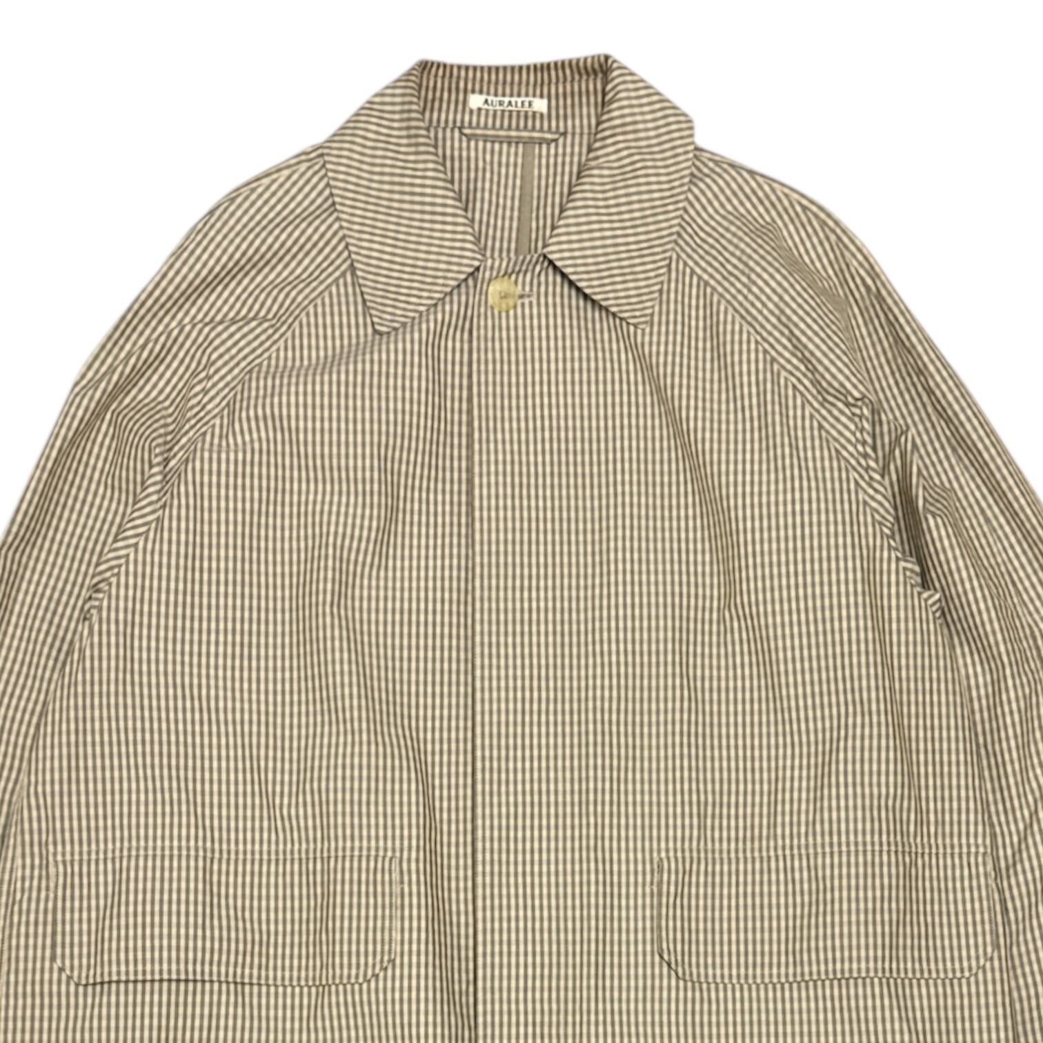 AURALEE Check Coat - メルカリ
