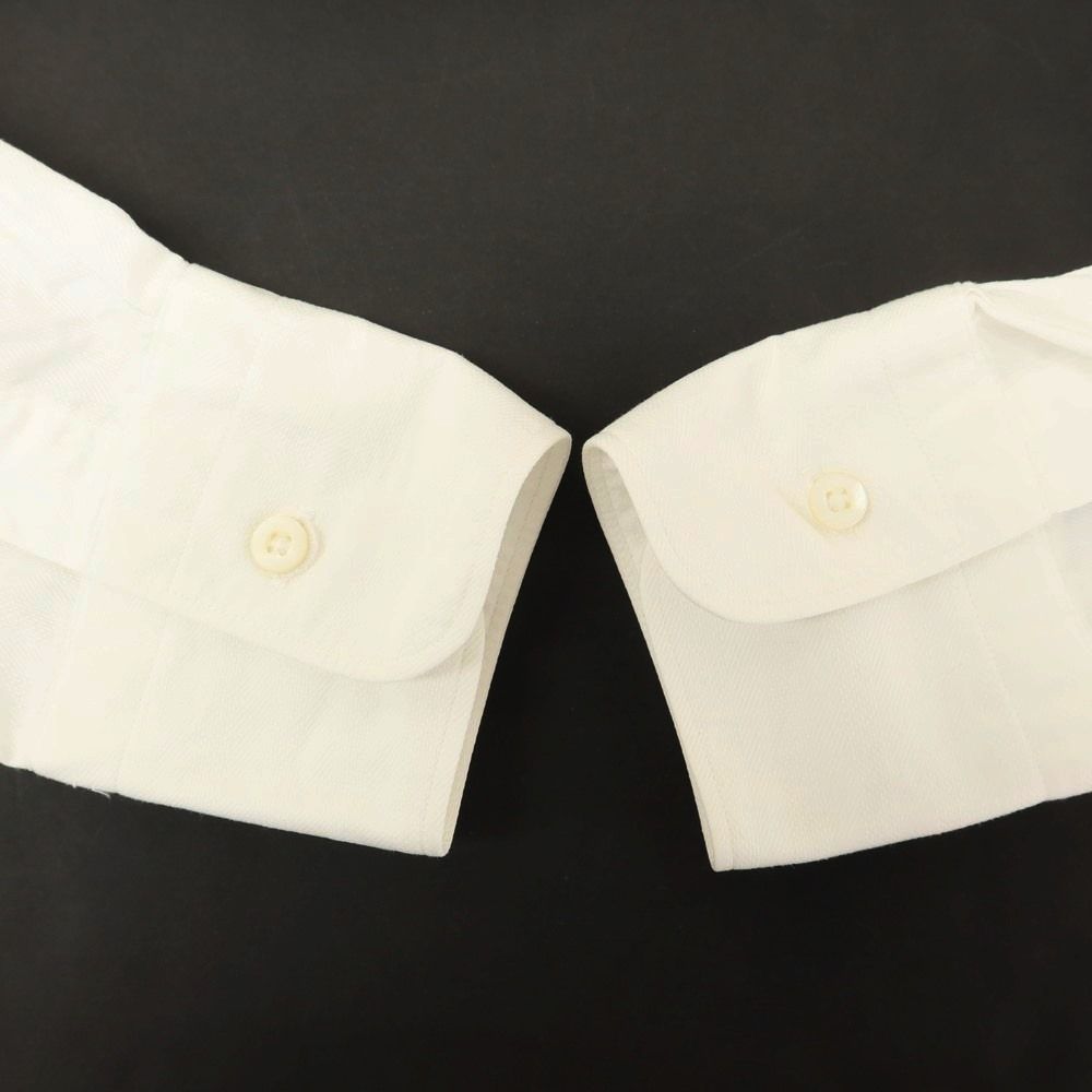 中古】シップス SHIPS コットン ワイドカラー ドレスシャツ