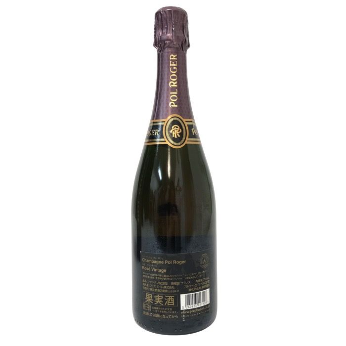 Pol Roger ポル ロジェ 未開栓 750ml 12.5度 箱付 ロゼ ヴィンテージ 2012 シャンパン【中古】【新品同様】 Pol Roger ポル ロジェ 未開栓 750ml 12.5度 箱付 ロゼ