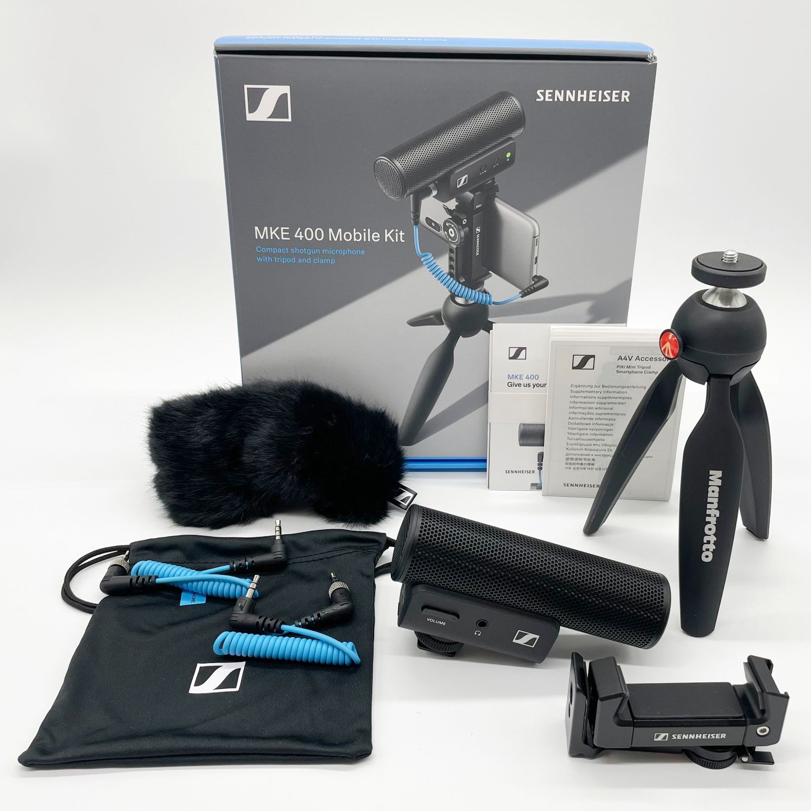 □ SENNHEISER MKE 400-II オンカメラマイク モバイルキット - メルカリ