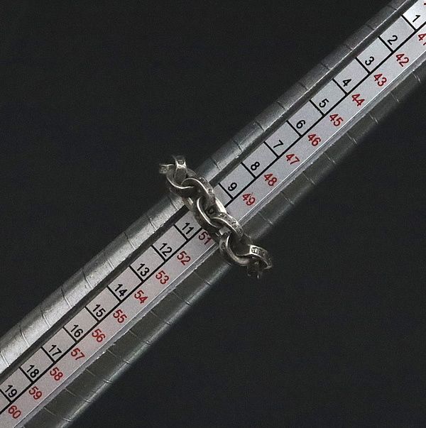 Chrome Hearts クロムハーツ ペーパーチェーン リング 13号 13号