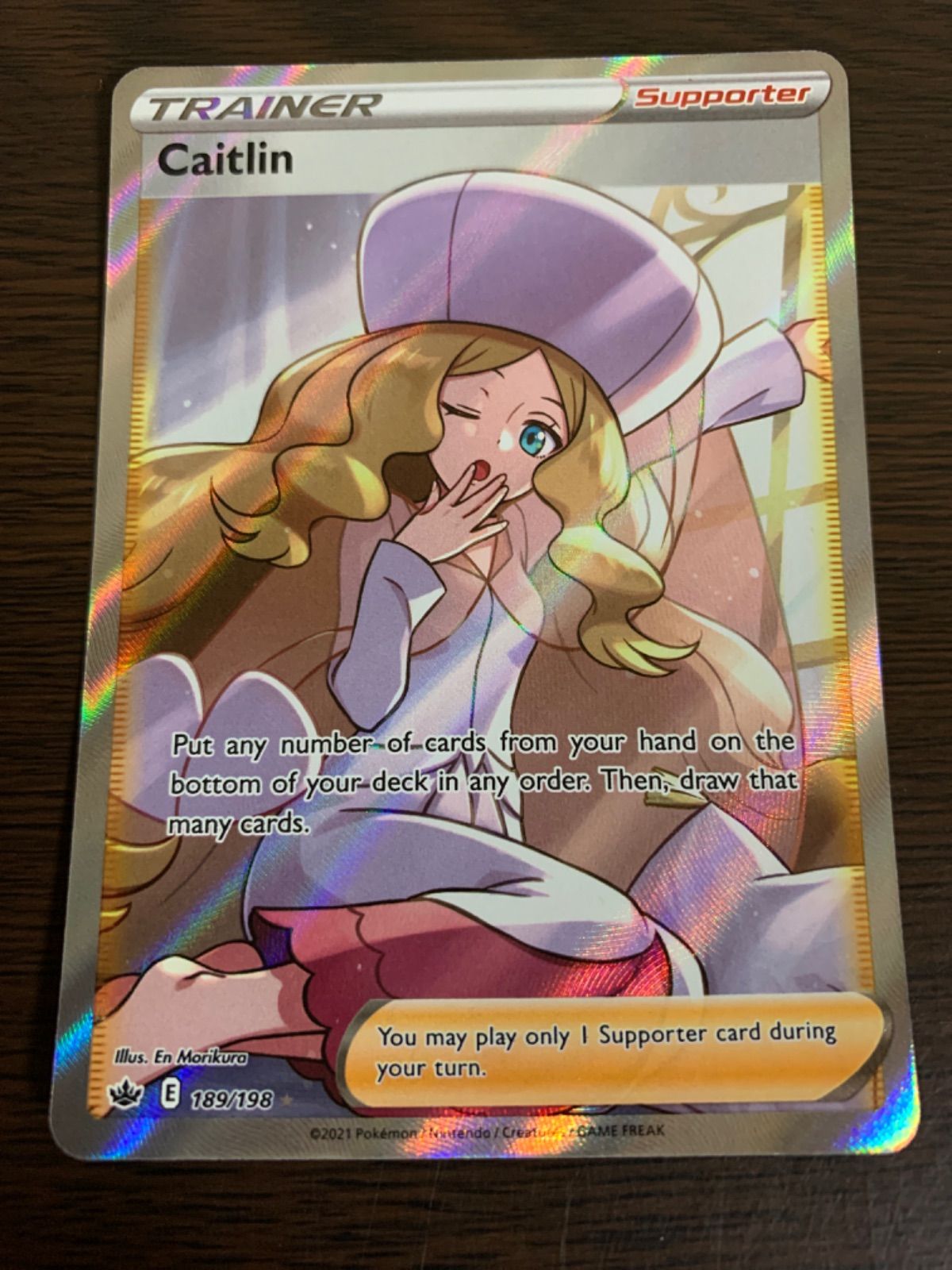 ポケモンカード カトレア SR 英語 ポケモンカード カトレア SR 英語版 海外版 Caitlin 189/198