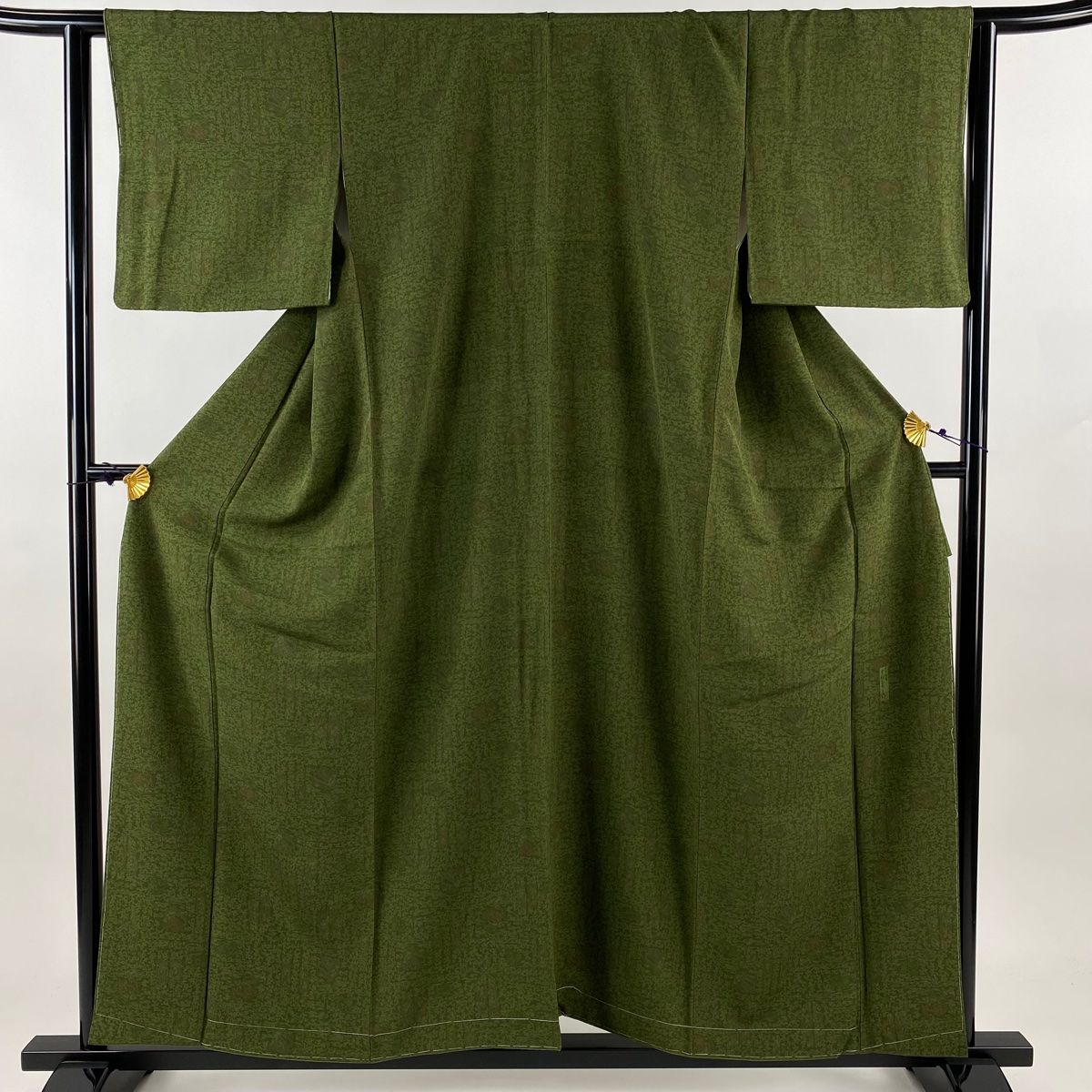 江戸小紋 身丈156cm 裄丈63cm S 袷 人間国宝 中村勇二郎 落款 天女  