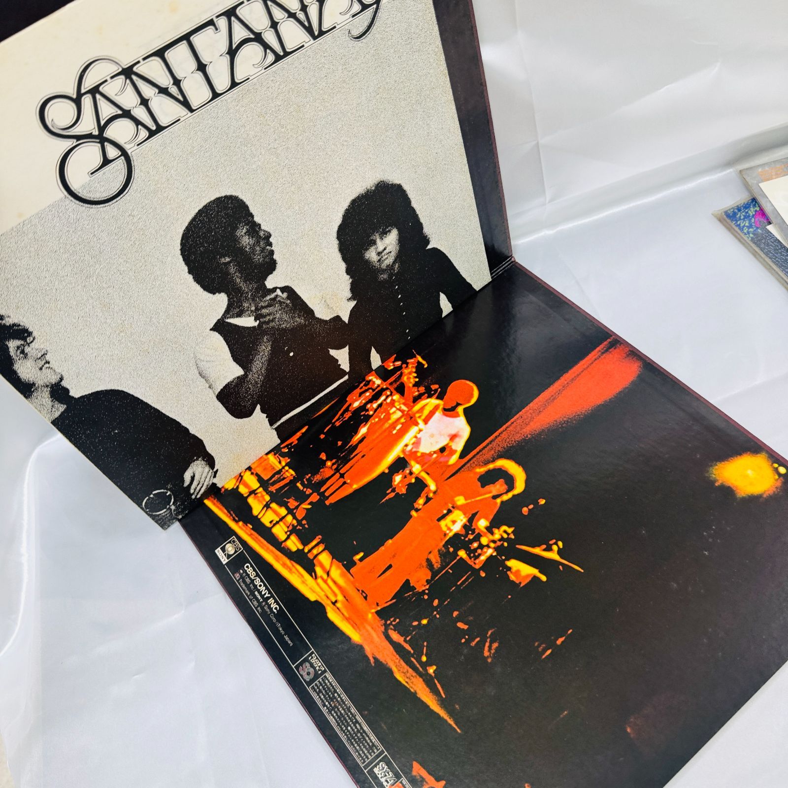 A【希少】サンタナ SANTANA レコード LP INNER SECRETS 太陽の