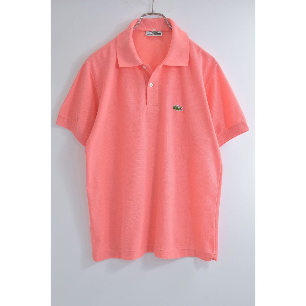 70s～ フランス製 CHEMISE LACOSTE ラコステ 鹿の子ポロシャツ