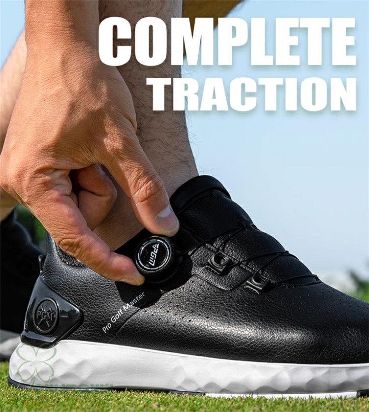 ゴルフ ゴルフシューズ 夏用 メッシュ通気 ダイヤル式 ソフトスパイク