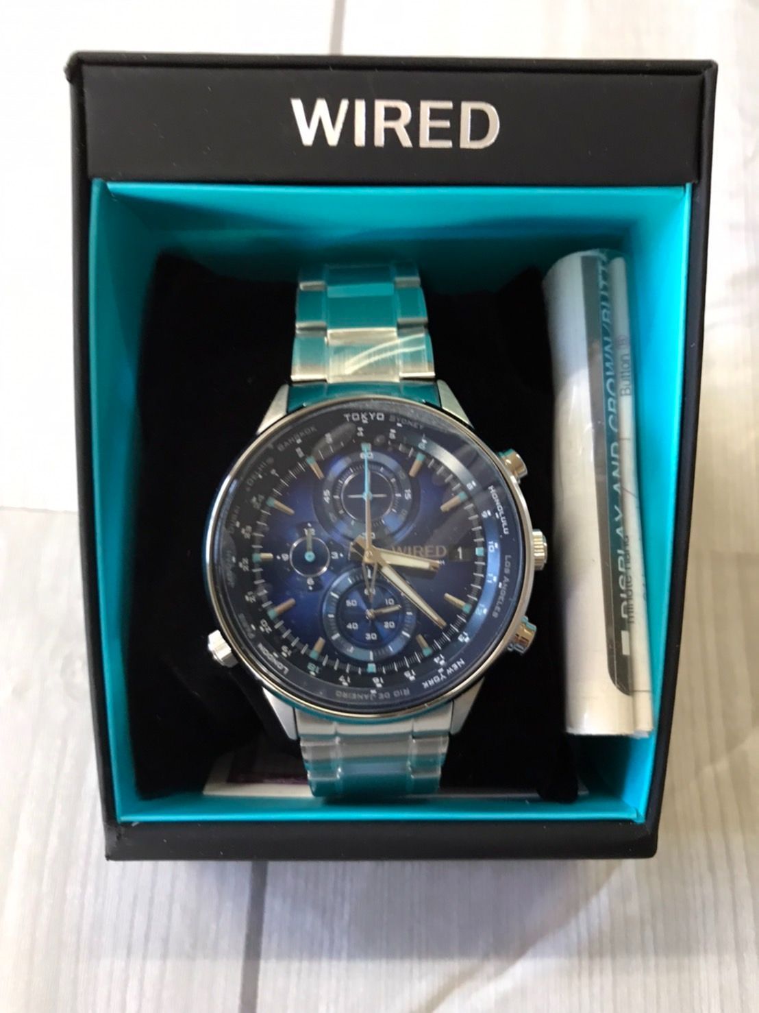 新品 SEIKO WIRED クロノグラフ 腕時計 AGAW449 Amazon.co.jp: [セイコーウォッチ] 腕時計 ワイアード クロノ