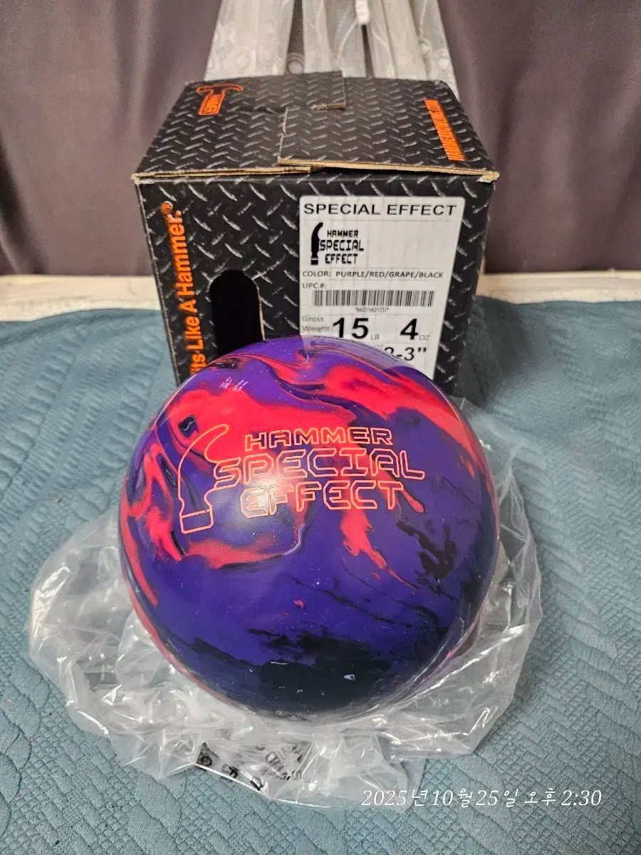 み HAMMER エフェクト 15 p 新 ボーリングボール 球