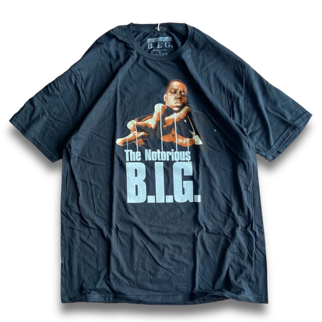 230426ERW5●正規 The Notorious B.I.G. ザ ノートリアス ビッグ XL ビギー Tシャツ HIP HOP ヒップホップ  RAP Tシャツ ( ビンテージ