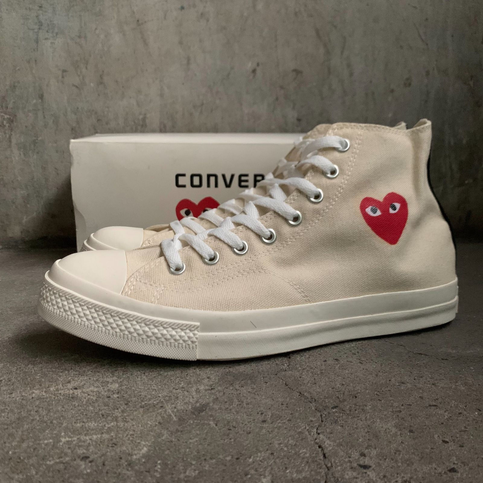 PLAY COMME des GARCONS x CONVERSE Chuck Taylor ハイカット ハート 