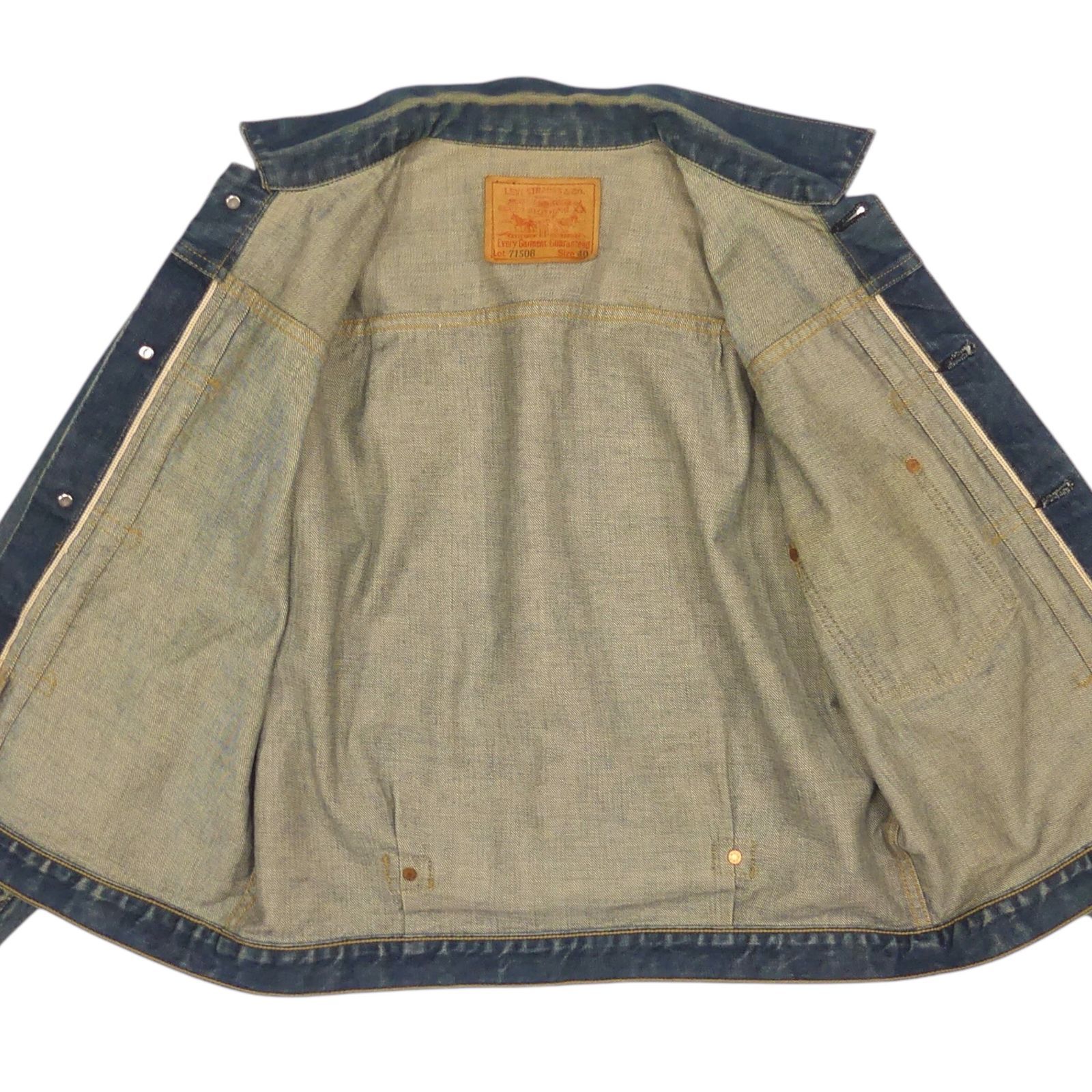 【復刻】71506 デニムジャケット ファーストS506XX大戦モデル 鬼ヒゲ LEVI'S S506XX ジャケット大戦モデルの復刻を徹底解説｜JEANS