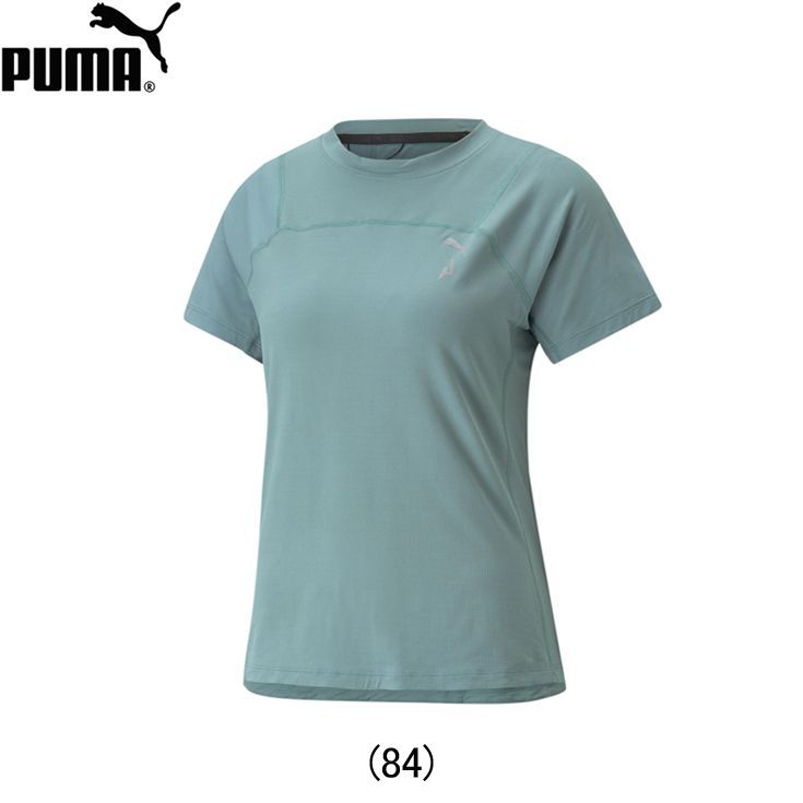 プーマ PUMA SEASONS COOLCELL シーズンズ ランニングTシャツ 半袖 ウィメンズ レディース 女性陸上・ランニング用品 S (84)グリーン