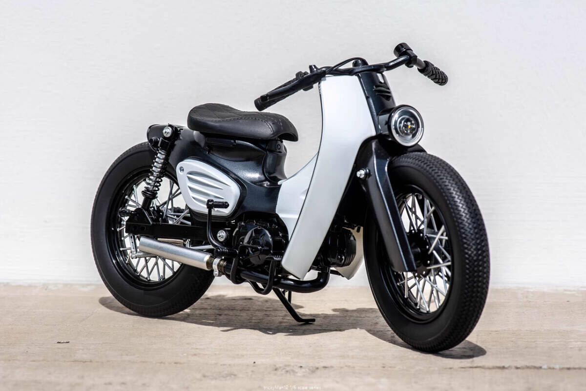 trickyMan12 1/6 ホンダ カブ スーパーカブ BlackBlue.Ver 未