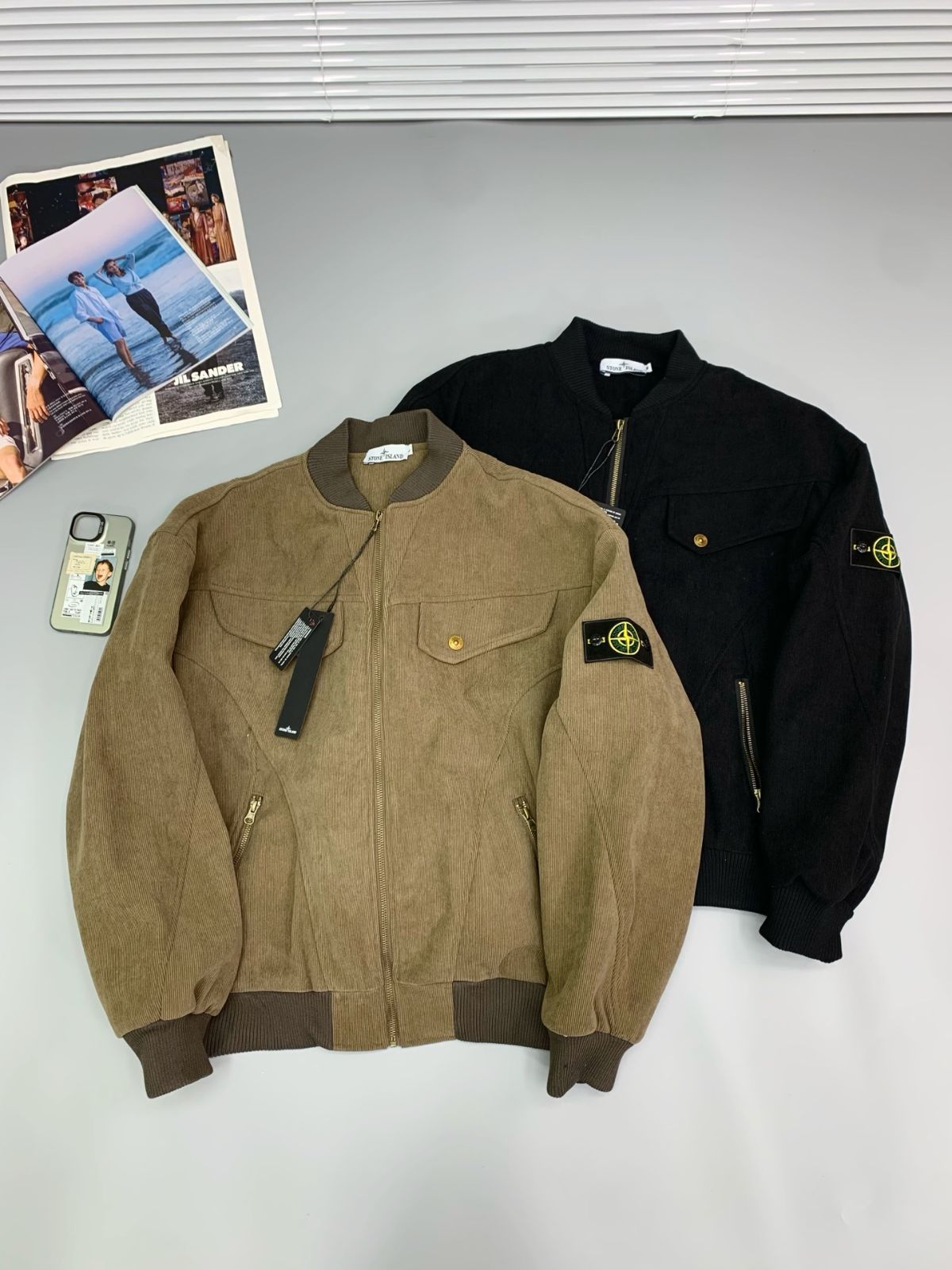 Stone Island（ストーンアイランド） 2025年春夏 ヘビーデューティー アメリカンビンテージ ワークジャケット