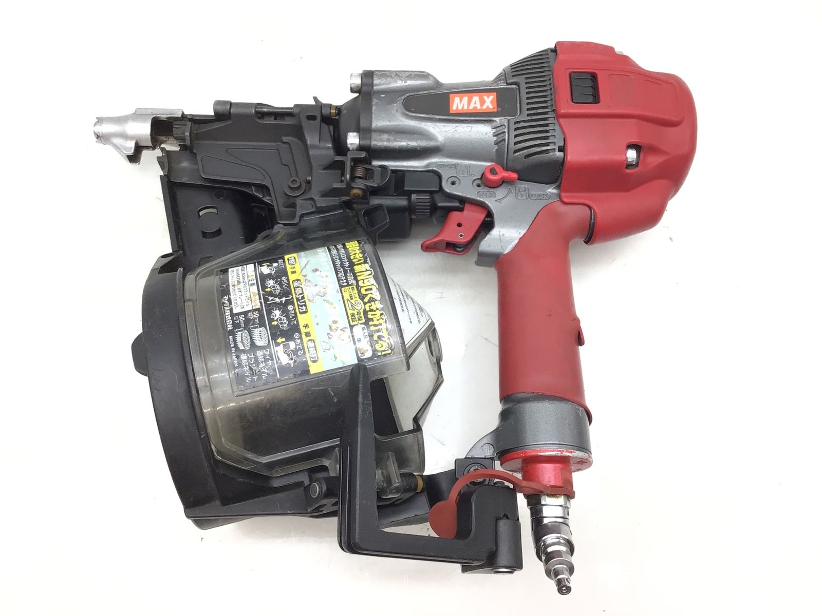 中古品】☆MAX/マックス 高圧釘打機スーパーネイラ HN-90N3