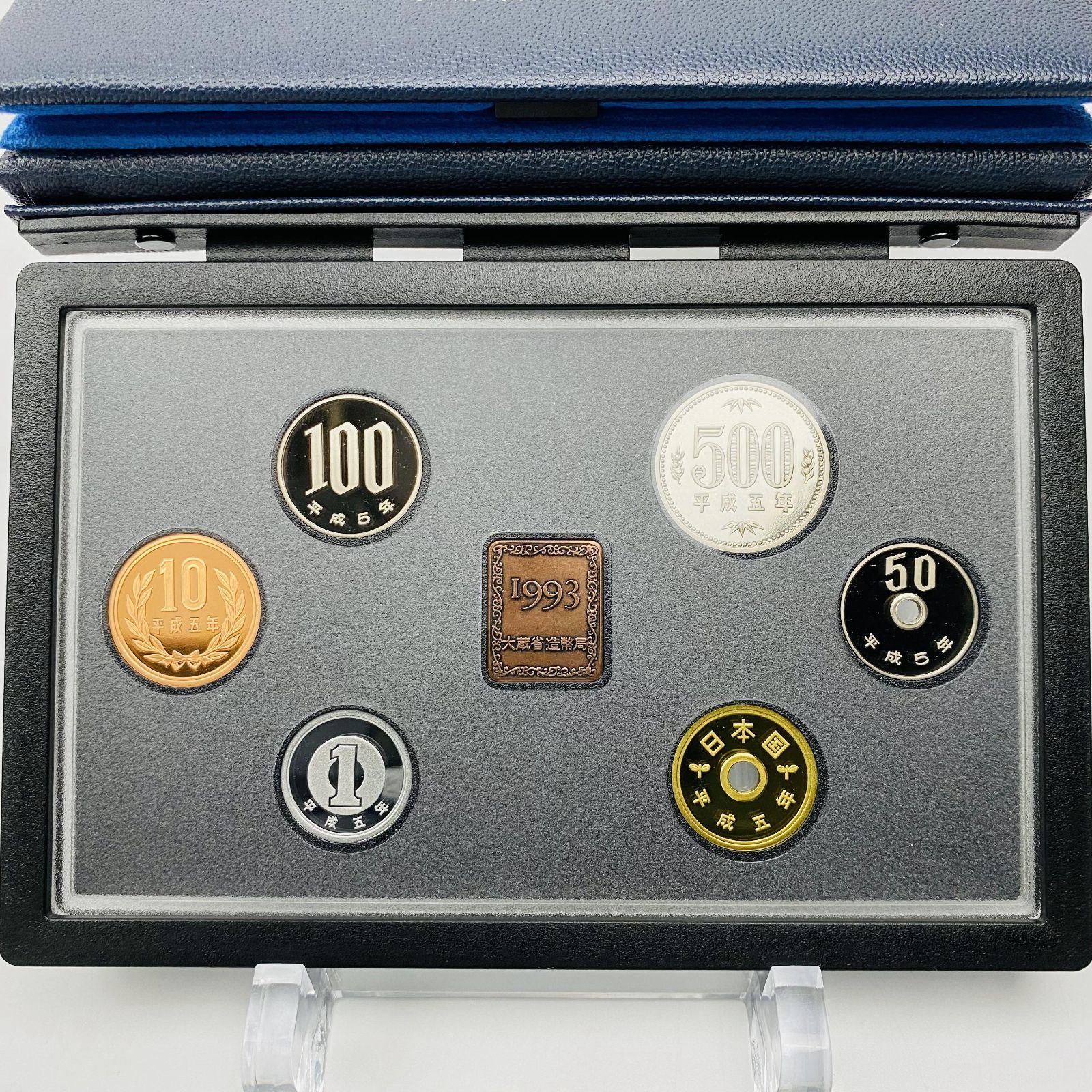 プルーフ貨幣セット 1993年 平成5年 額面666円 年銘板有 全揃い 通常
